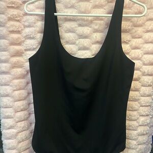 Express Black Scoop Neck Tank Top BodySuit